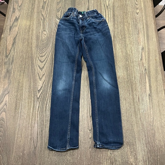 Levi's Other - Levis Jeans Boys 511 Straight Leg Mid Rise Dark Wash Cotton Denim Blue Size 12R